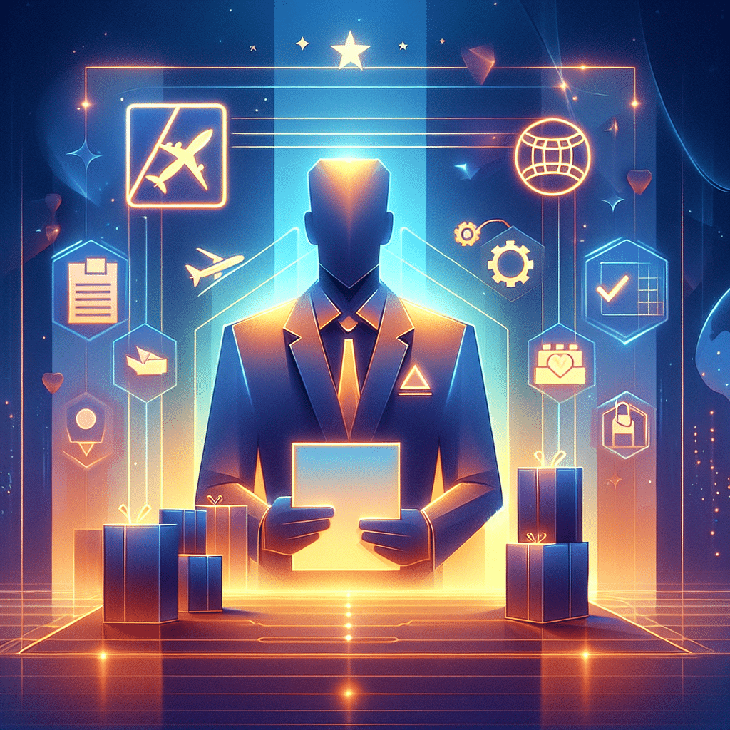 Businessperson with compliance documents, Amazon boxes approved at EU customs representing Amazon Compliance Failures solutions