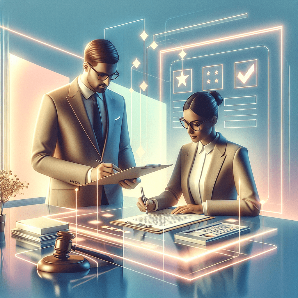 Businesspeople signing EU compliance documents with symbols of EU Representative Appointment in a corporate setting.