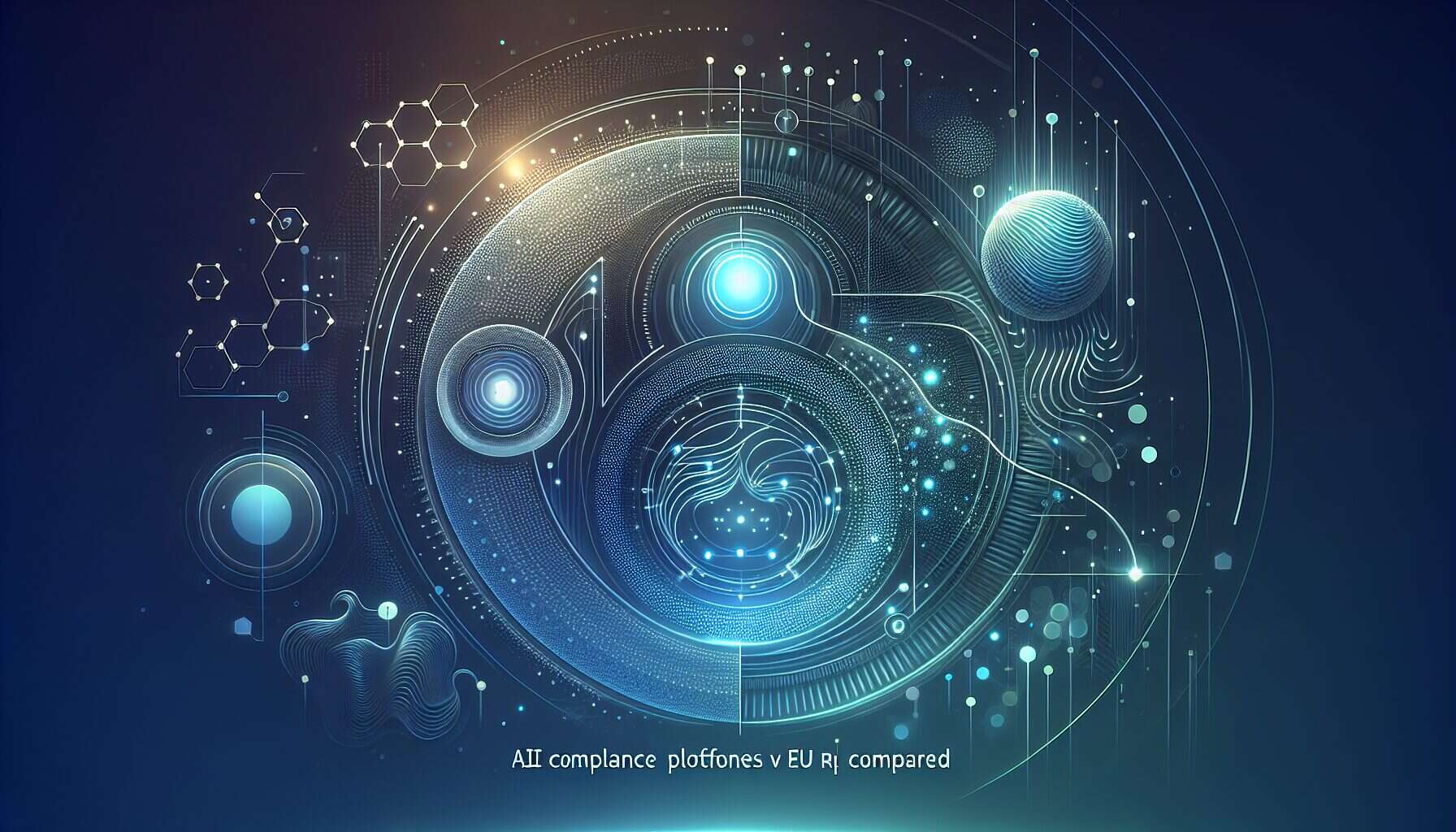 Visual representation of teams comparing an AI platform dashboard with legal firm paperwork for EU Responsible Person services, highlighting compliance outcomes.