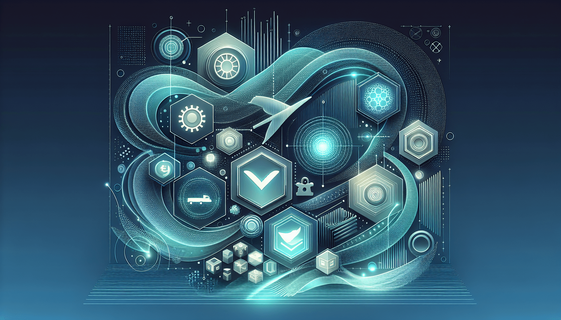 Illustration showing a customs checkpoint reviewing US packages for EU compliance documentation and approval.