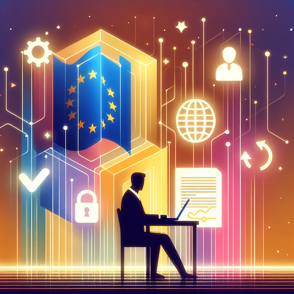 EU Responsible Person Regulations overview for Amazon, Shopify, and other marketplaces in 2024 with compliance checklist and platform icons.