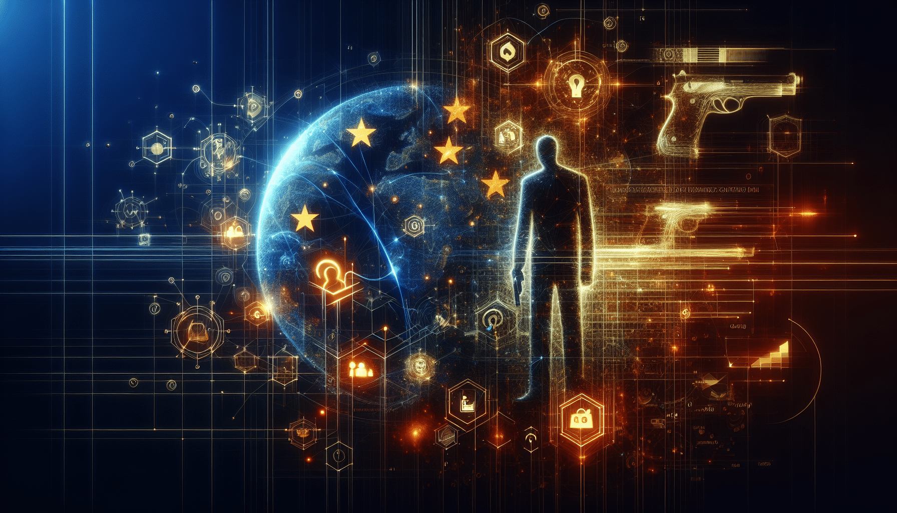 Explainer visual showing the process of CE marking with EU market access paperwork and a representative agreement.