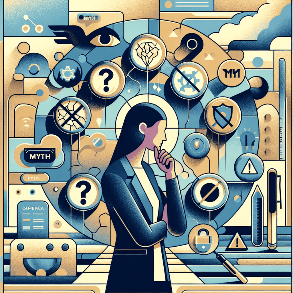 Business expert revealing the truth behind common CE Marking Myths, including EU compliance and responsible person duties.