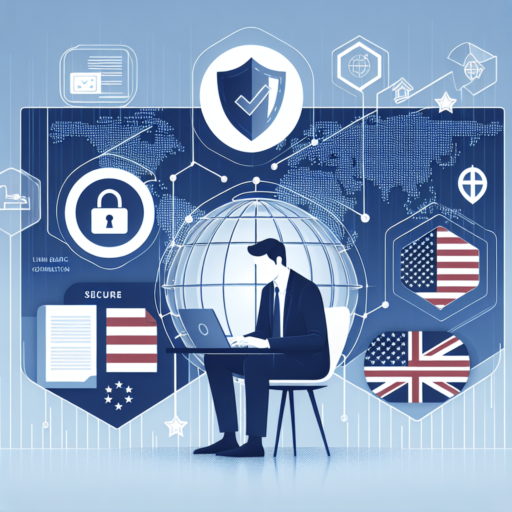 Amazon seller reviewing EU product compliance requirements with EU Authorised Representative certification symbols in background.