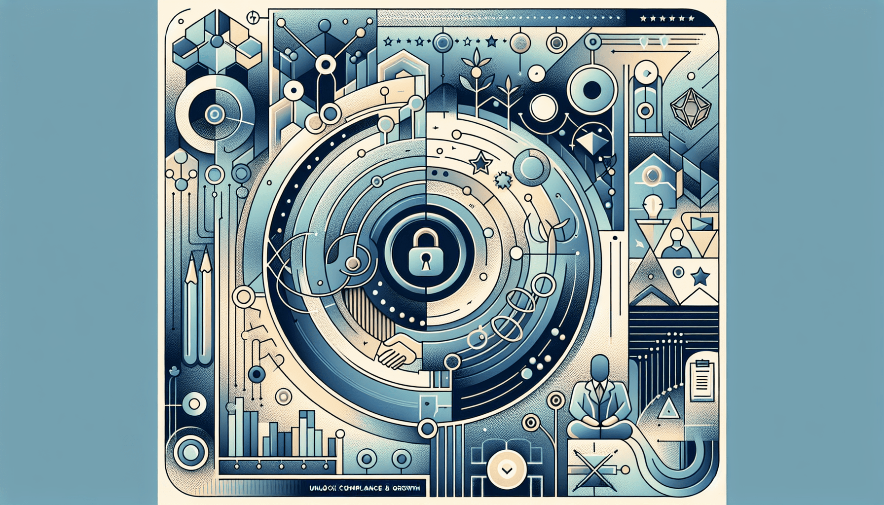 Illustration representing EU Responsible Person service benefits for Amazon brands, including compliance review, customs clearance, and safe entry to the EU market.