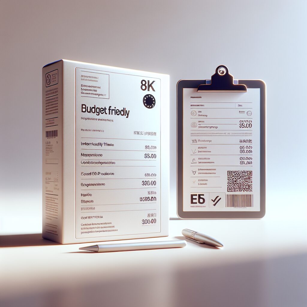 An EU Responsible Person verifying a budget-friendly product's compliance for cross-border sales in Europe with documentation and labeling.