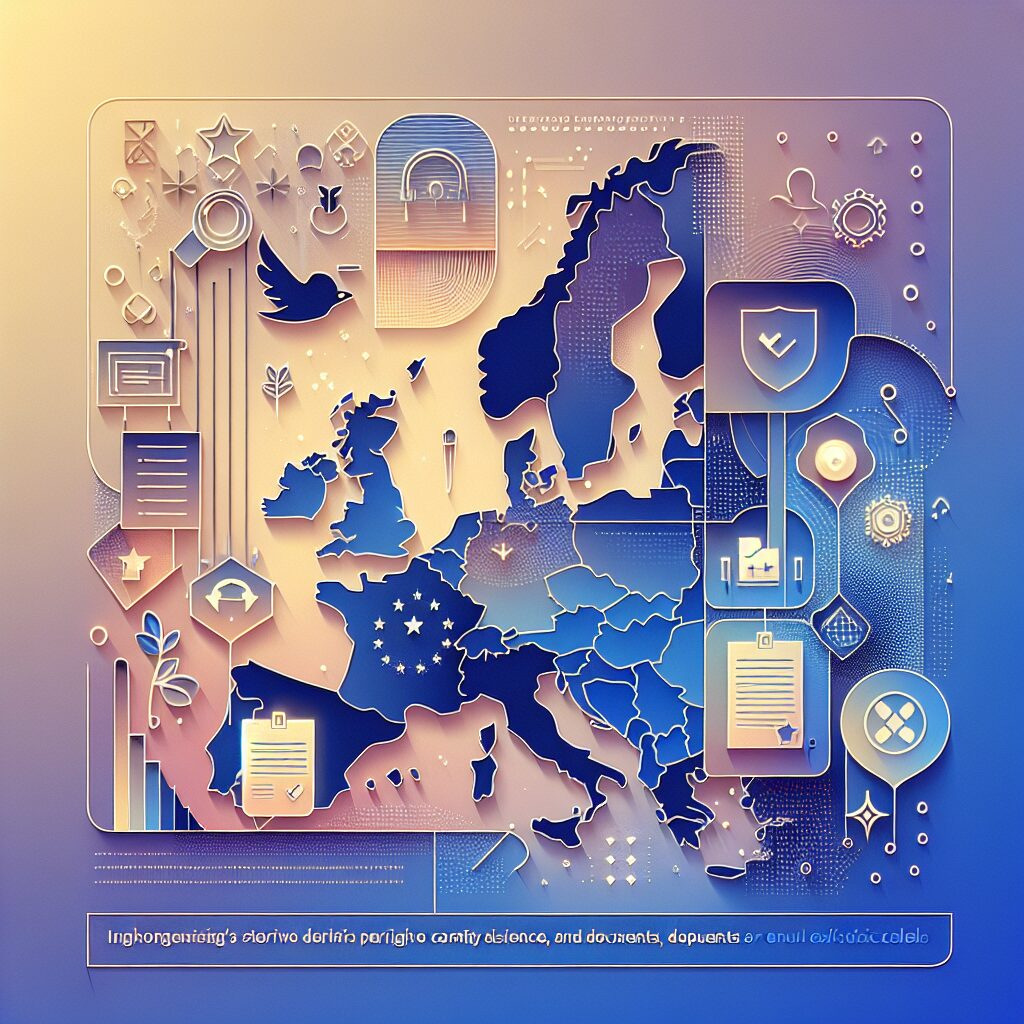 Infographic showing EU Responsible Person fees across European countries with pricing comparison and compliance icons.