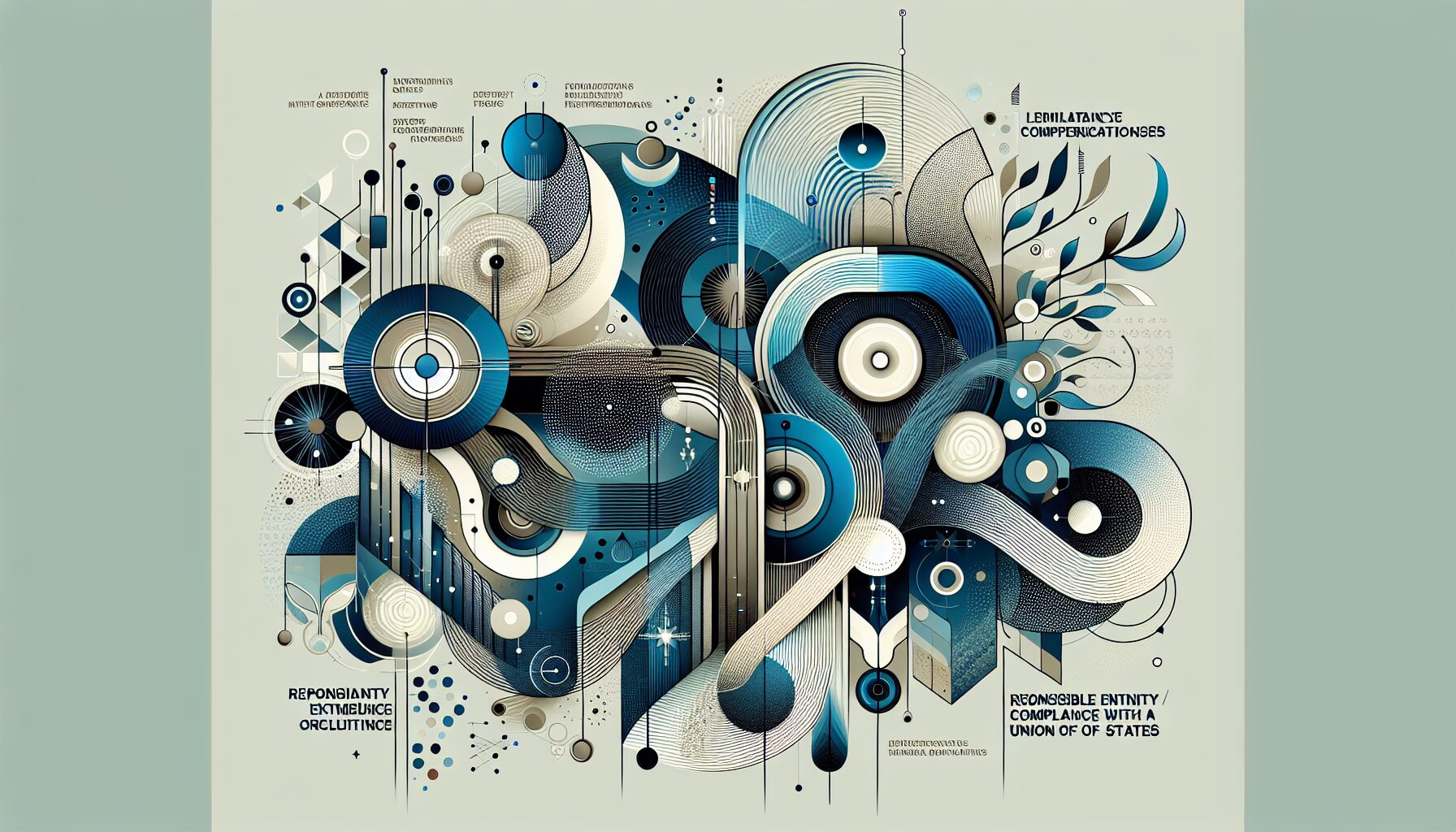 Visual concept showing division of compliance responsibilities between an importer and an EU Responsible Person within the product lifecycle.