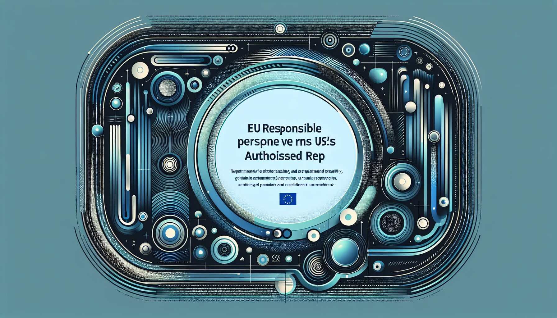 Illustration highlighting the distinction between an EU Responsible Person and Authorised Rep in the Amazon EU compliance framework.