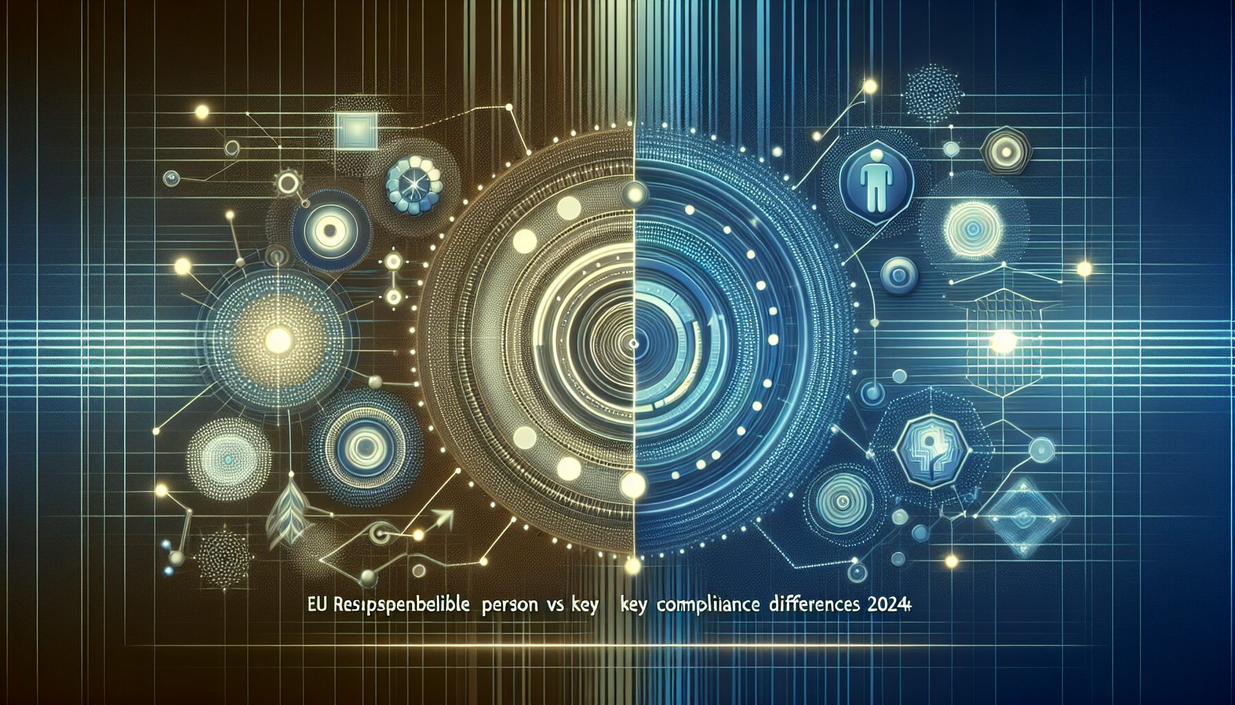 Comparison visual showing an EU Responsible Person verifying safety documents and an Importer handling logistics at an EU port.