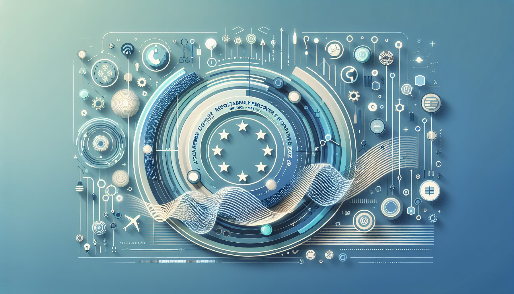 Illustration showing non-EU brands engaging with affordable EU Responsible Person providers through digital platforms.